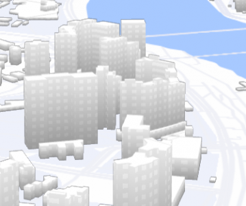 百度地图MapVGL的面图层窗户特效