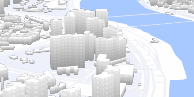 百度地图MapVGL的面图层窗户特效