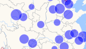 高德地图 JS API示例-覆盖物- › 点标记-› 圆点标记